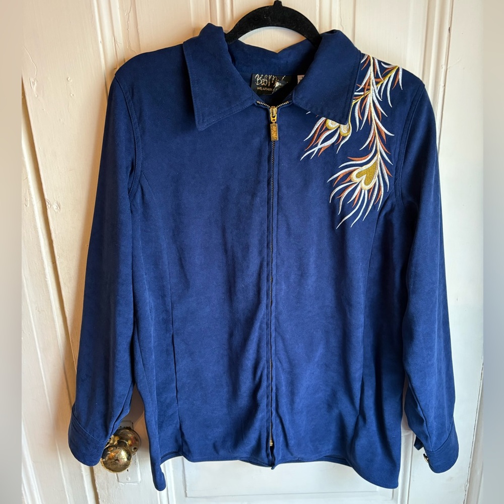 Vintage Bob Mackie Wearable Art Jacket - image 1